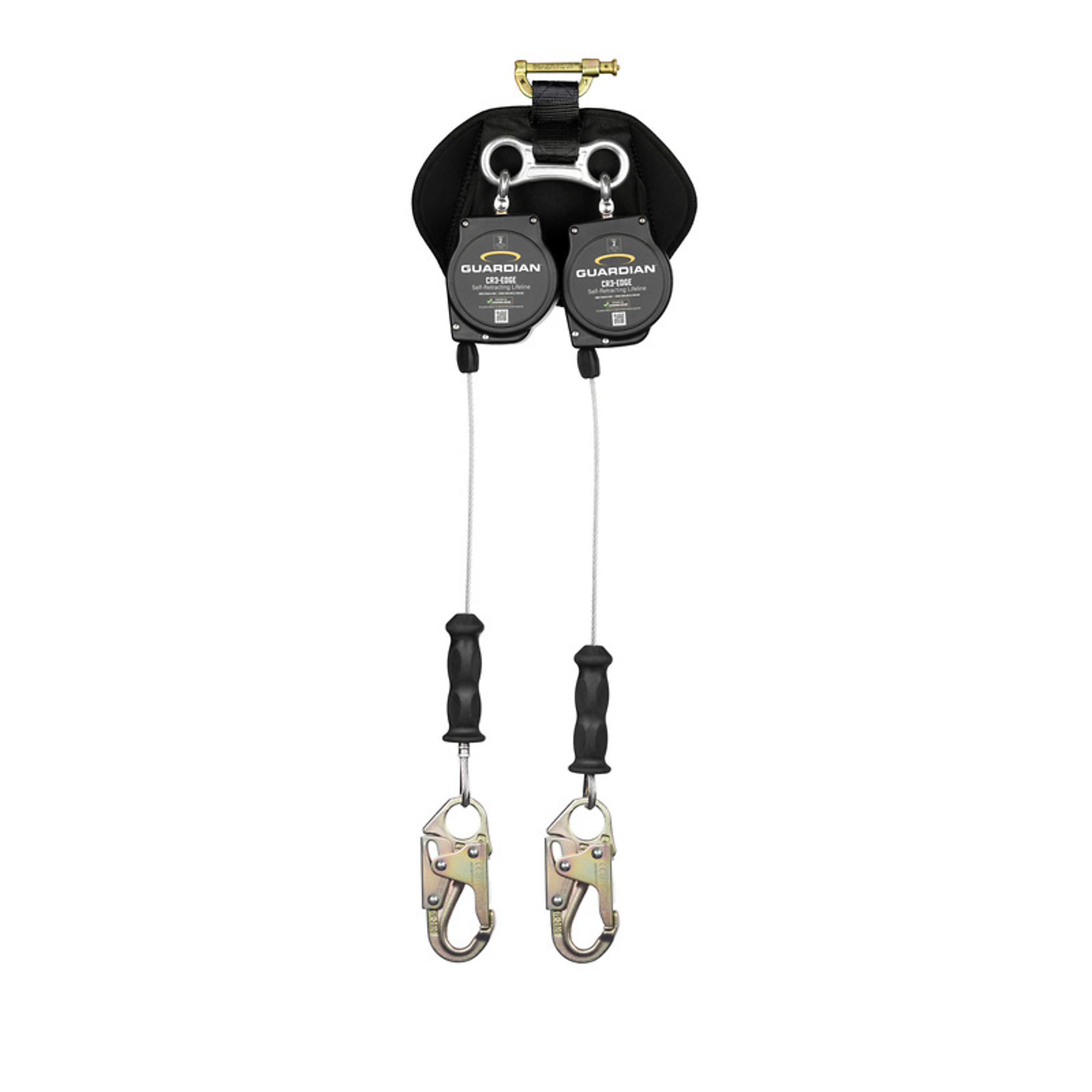 Guardian CR3-Edge Self-Retracting Lifeline — 8ft., Class 2, Shock Absorber, Model# 4200205